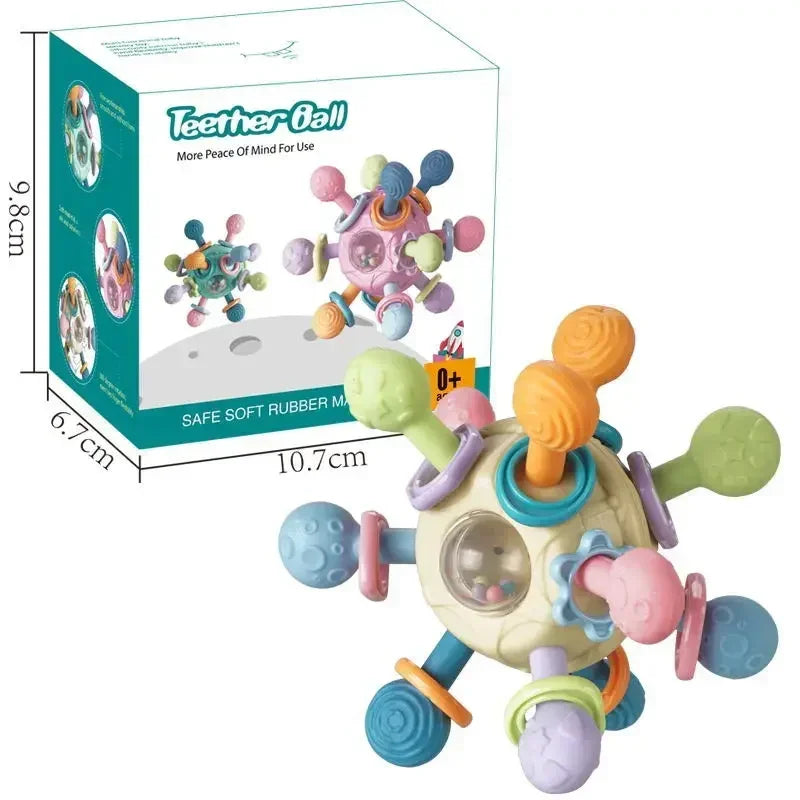 Musical Silicone Teether Toy