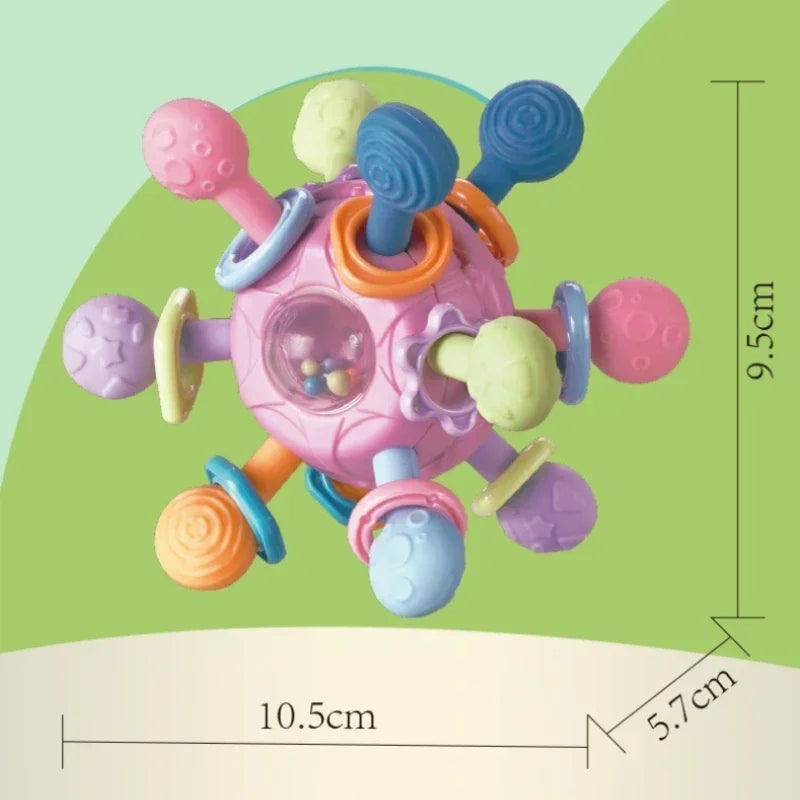 Musical Silicone Teether Toy