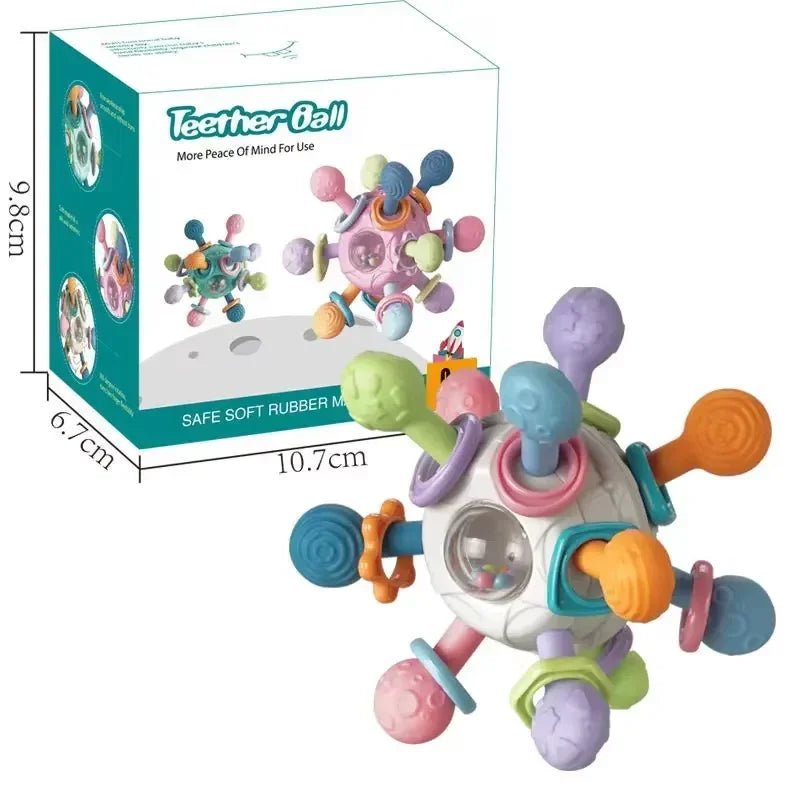 Musical Silicone Teether Toy